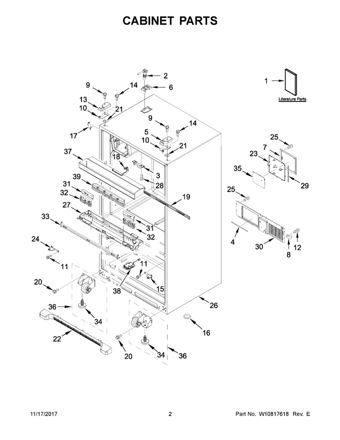 Diagram for WRX735SDBE02