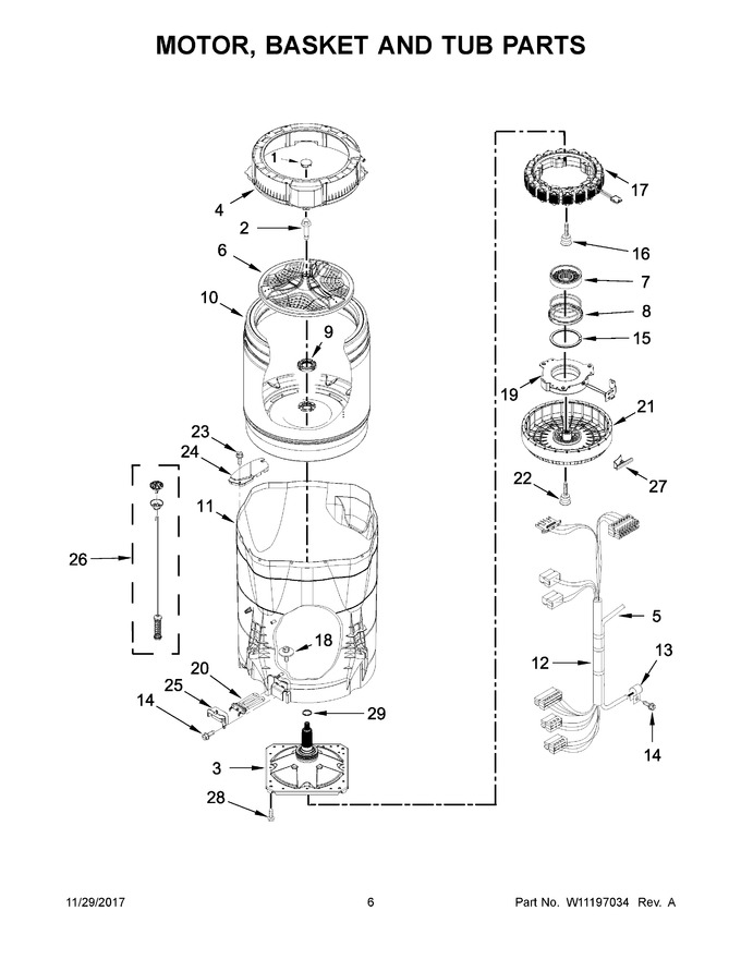 Diagram for WTW8500DR5