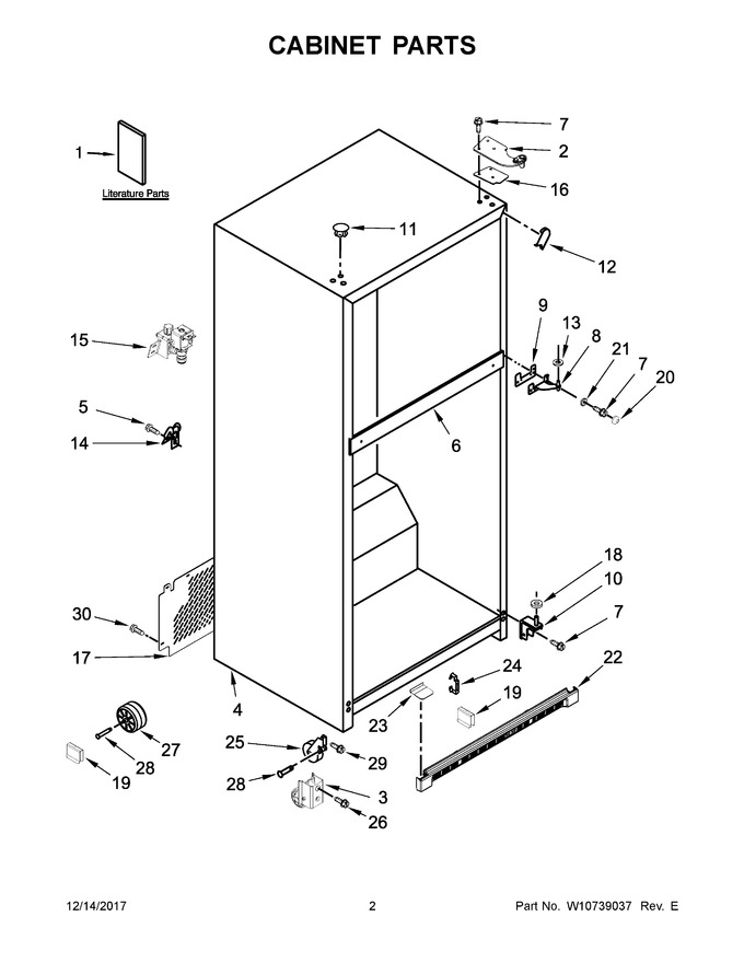 Diagram for WRT511SZDW00