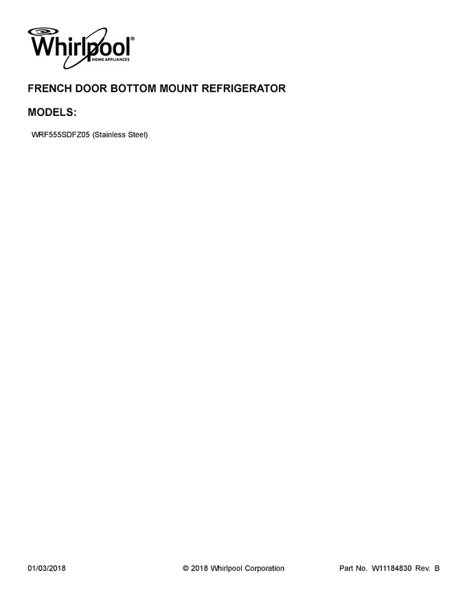 Diagram for WRF555SDFZ05