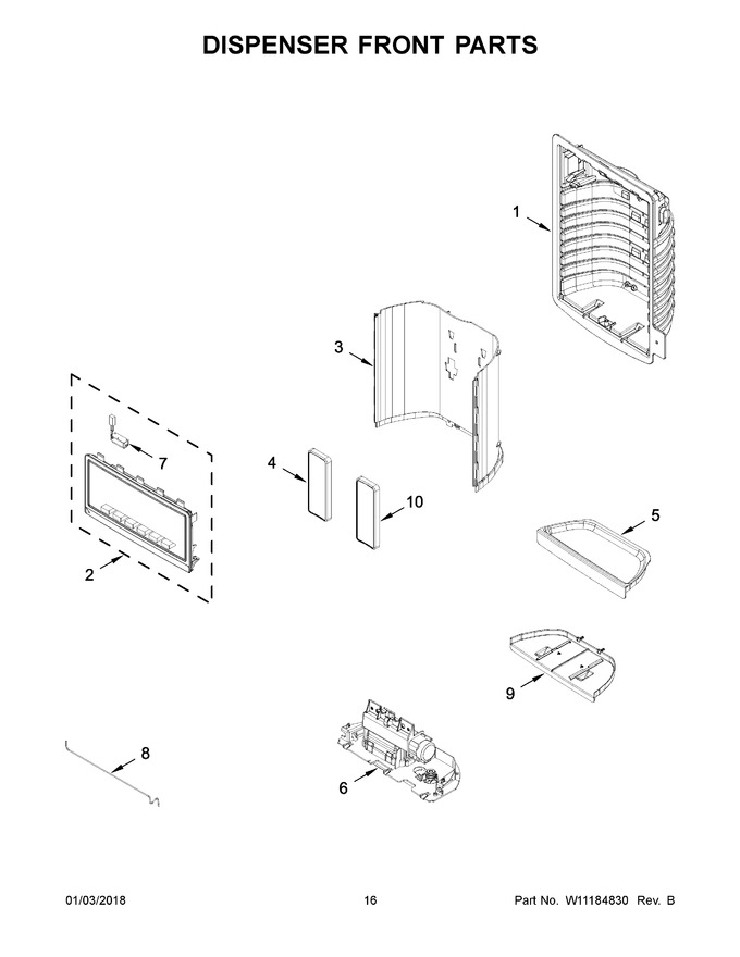 Diagram for WRF555SDFZ05