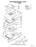 Diagram for 03 - Refrigerator Shelf Parts