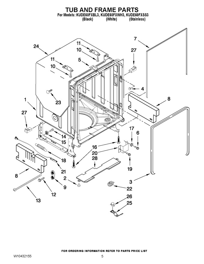 Diagram for KUDE60FXBL3