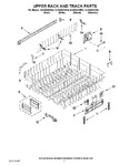 Diagram for 09 - Upper Rack And Track Parts