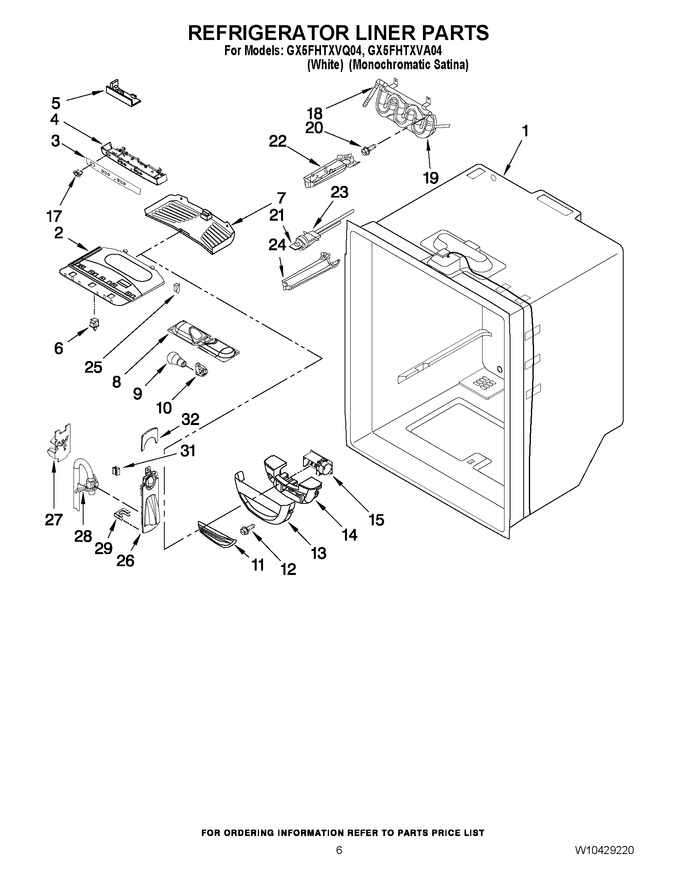 Diagram for GX5FHTXVQ04