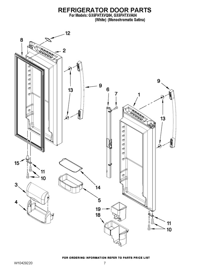 Diagram for GX5FHTXVQ04