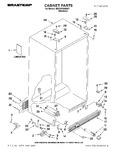 Diagram for 01 - Cabinet Parts