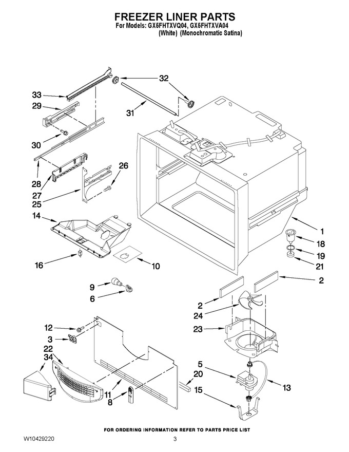Diagram for GX5FHTXVQ04