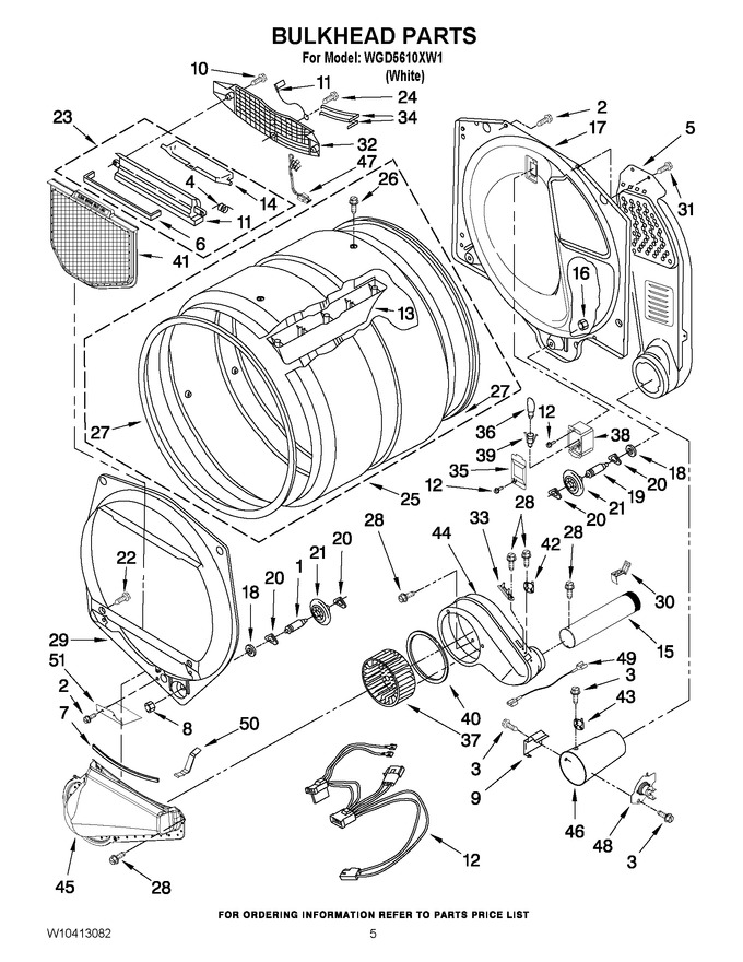 Diagram for WGD5610XW1