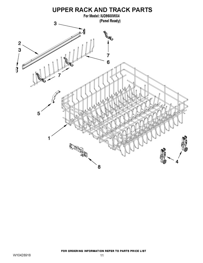 Diagram for IUD9500WX4