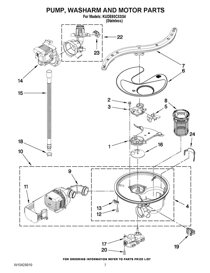 Diagram for KUDE50CXSS4