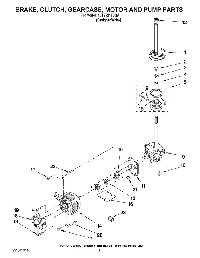 Diagram for YLTE5243DQA