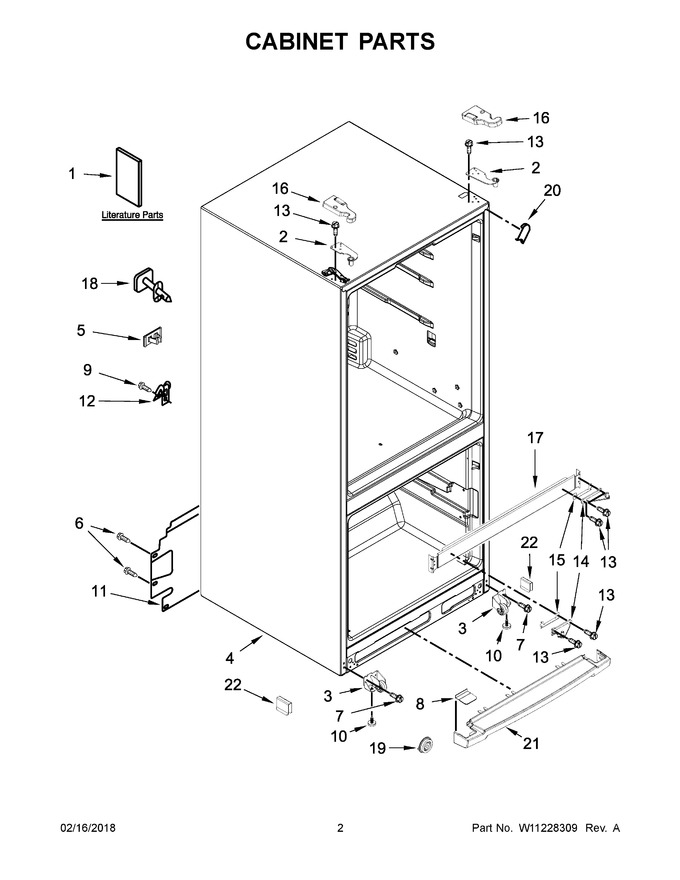 Diagram for WRFA60SFHZ00