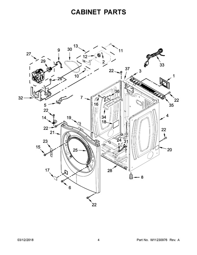 Diagram for WGD92HEFU1