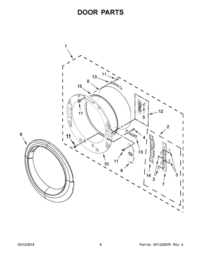 Diagram for WGD92HEFW1