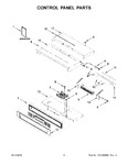 Diagram for 02 - Control Panel Parts
