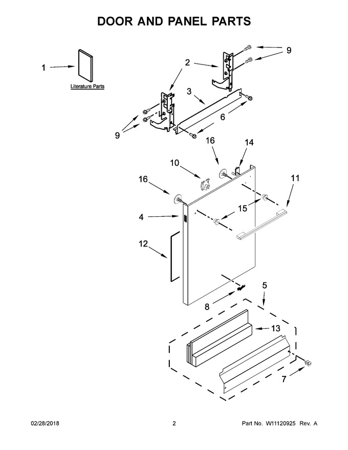 Diagram for WDTA75SAHZ0