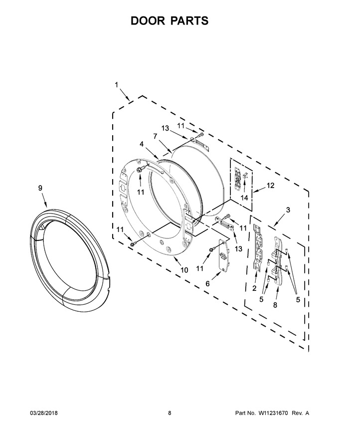 Diagram for YWED90HEFW2