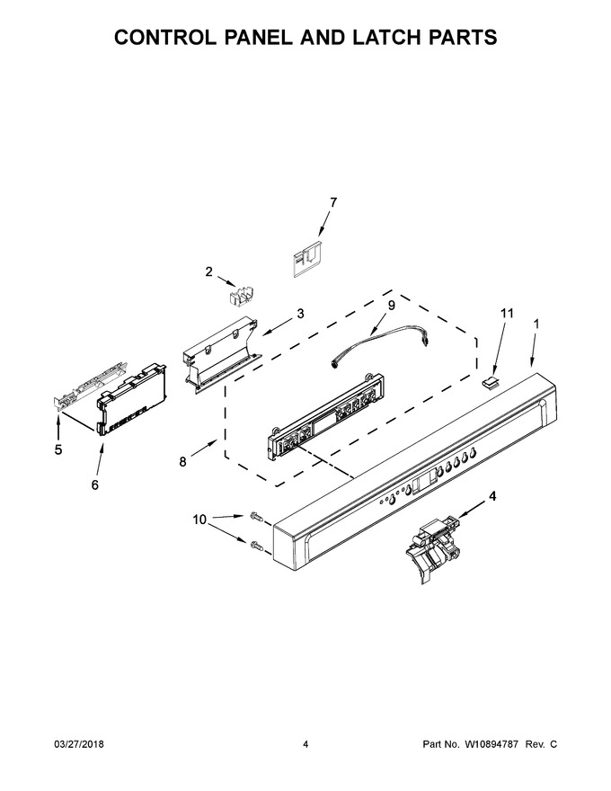 Diagram for WDF770SAFZ0