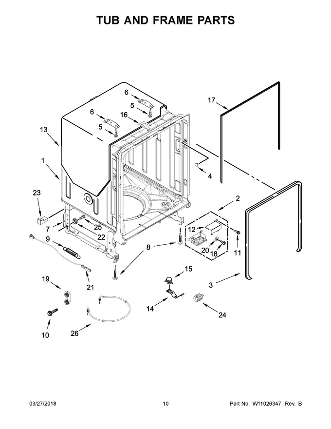 Diagram for WDF770SAFZ1
