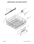 Diagram for 09 - Upper Rack And Track Parts