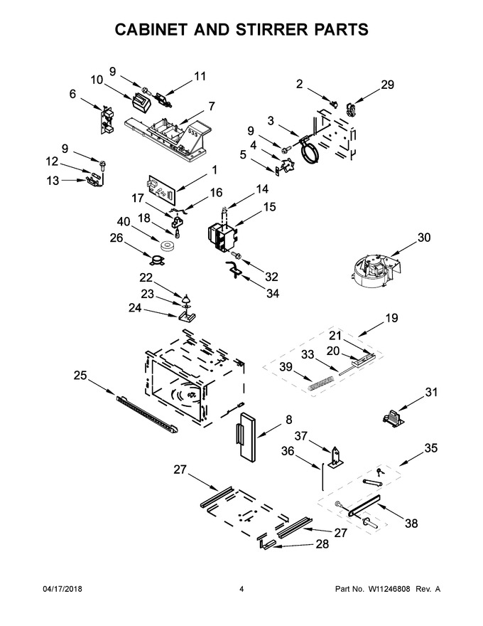 Diagram for KOCE500EBS07