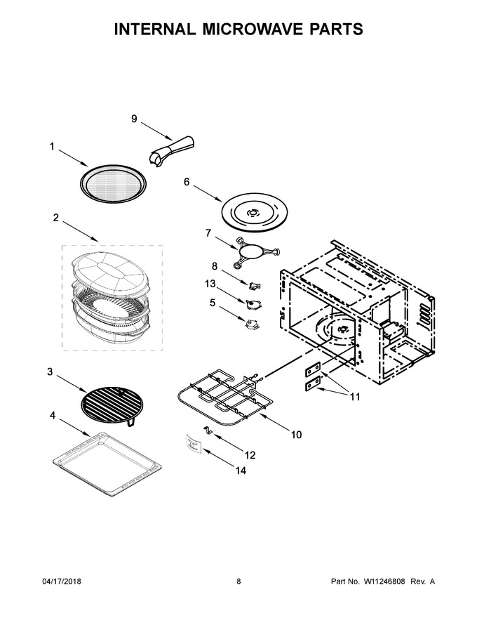 Diagram for KOCE500EWH07