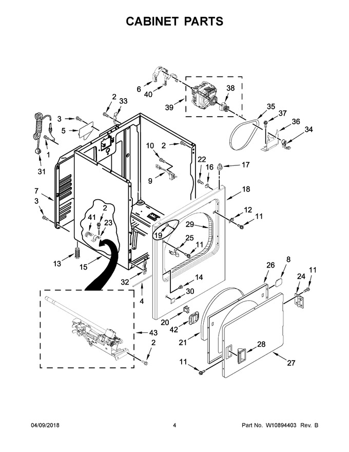 Diagram for WGD4815EW2