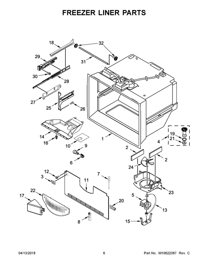 Diagram for WRF535SMBW00