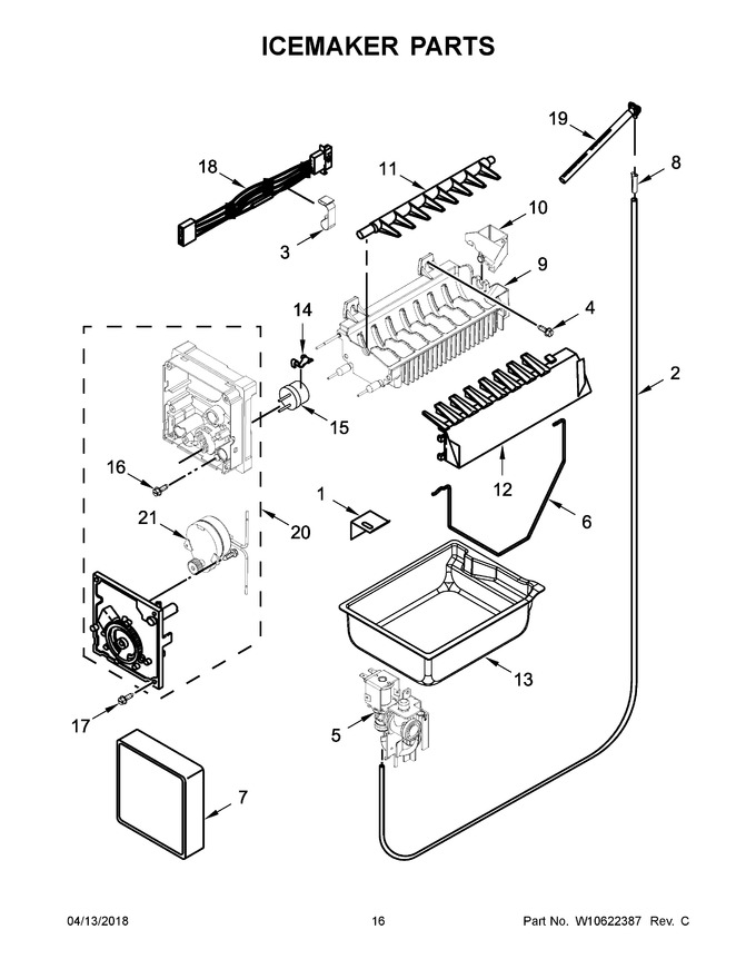 Diagram for WRF535SMBM00