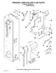 Diagram for 08 - Freezer Liner And Air Flow Parts