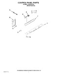 Diagram for 05 - Control Panel Parts