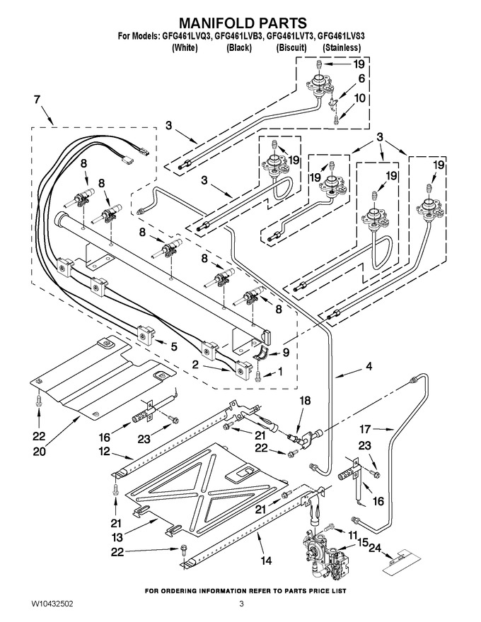 Diagram for GFG461LVQ3