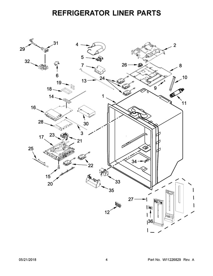 Diagram for KRFF507HWH00