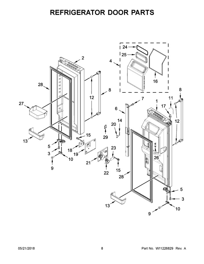 Diagram for KRFF507HWH00