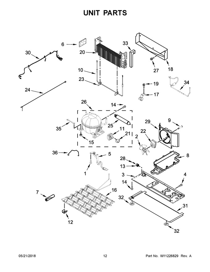 Diagram for KRFF507HWH00