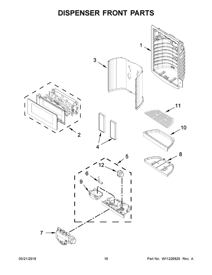 Diagram for KRFF507HWH00