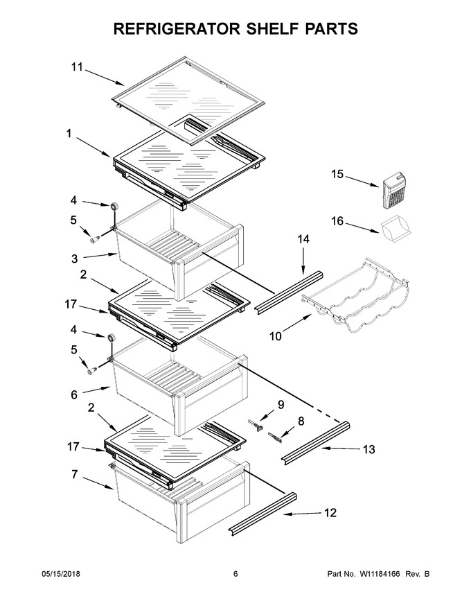 Diagram for KRSF505EBL01