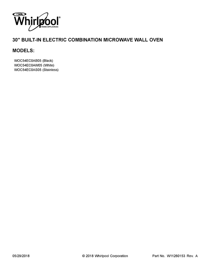 Diagram for WOC54EC0AB05