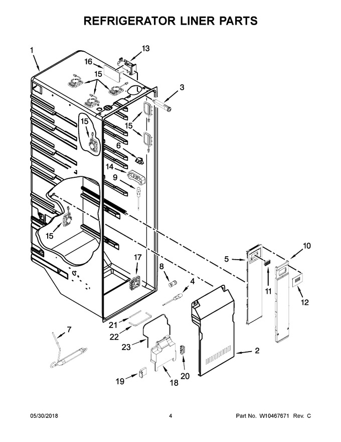 Diagram for KSC24C8EYB02