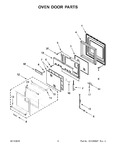Diagram for 05 - Oven Door Parts