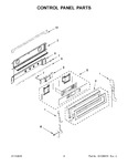 Diagram for 03 - Control Panel Parts