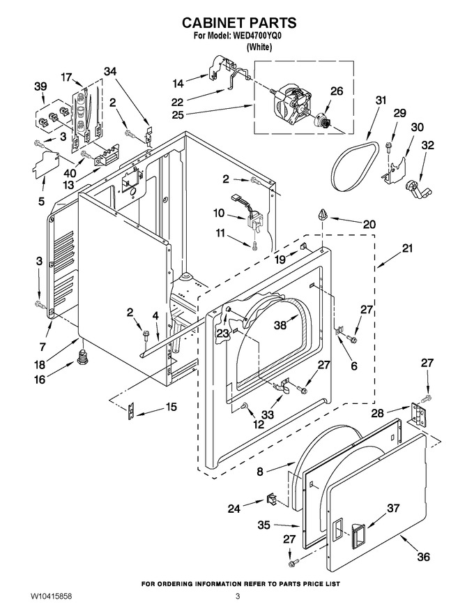 Diagram for WED4700YQ0