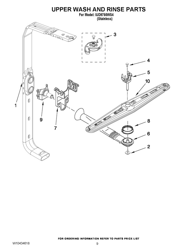 Diagram for IUD9750WS4