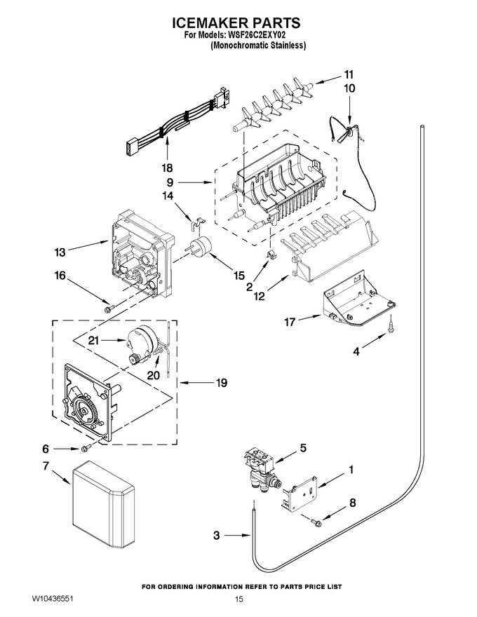 Diagram for WSF26C2EXY02