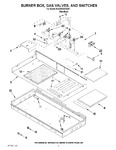 Diagram for 02 - Burner Box, Gas Valves, And Switches