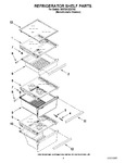 Diagram for 03 - Refrigerator Shelf Parts