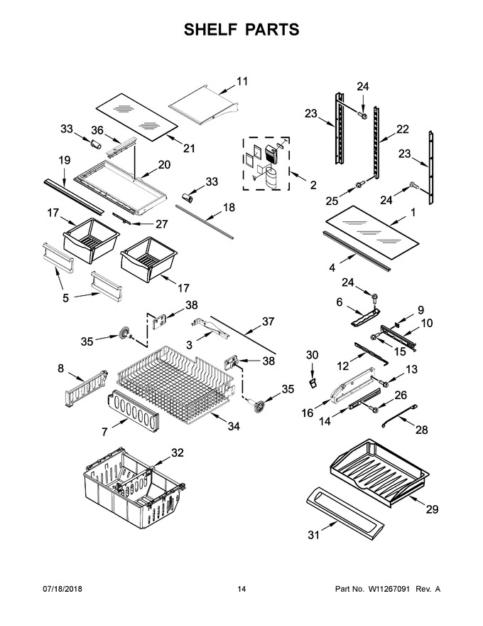 Diagram for WRF535SWHZ01