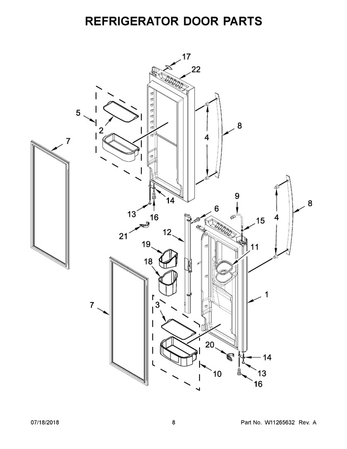 Diagram for WRF550CDHZ01
