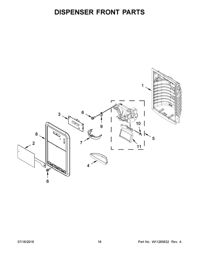Diagram for WRF550CDHZ01